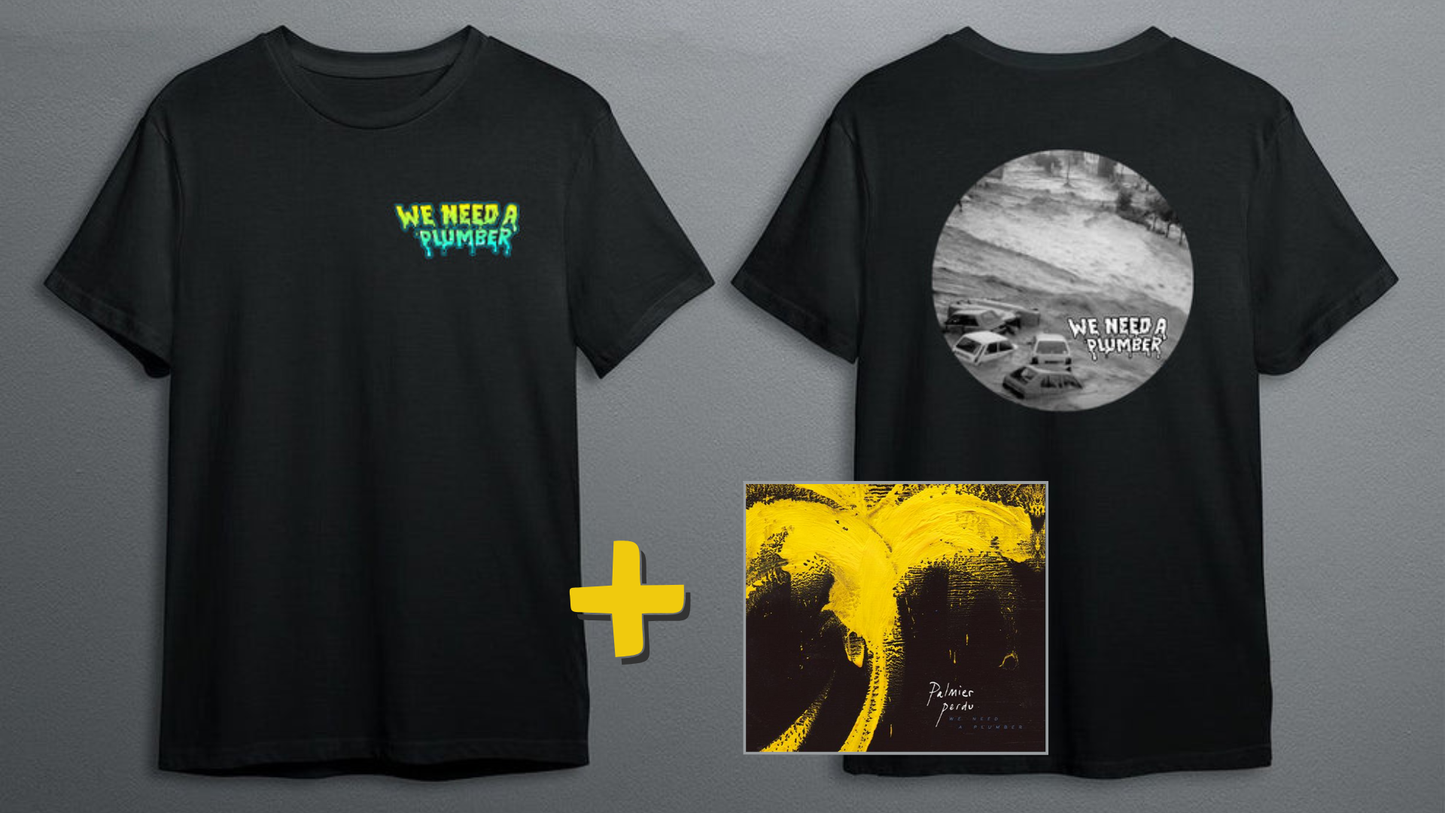 Pack CD Palmier Perdu + Black T-shirt